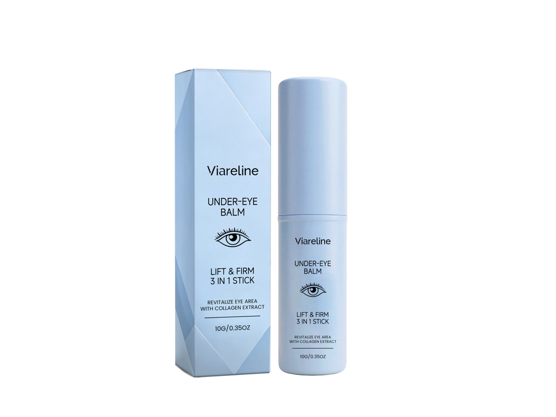 Viareline Crema De Ojos En Barra - Cuidado Multiefecto Para Piel Délica Del Área Ocular, Suave, Hidratante E Hidratación