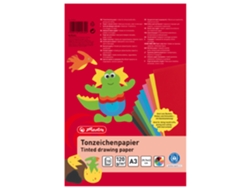 Bloc de Papel de Construcción HERLITZ 230 X 330 Mm Contenido: 20 Hojas