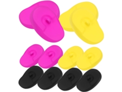 Pares De Orejeras De Silicona Para Productos De Protección Térmica Para Teñir El Cabello.