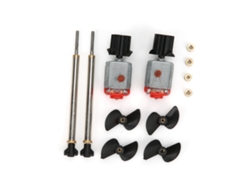 Motor Y Hélice Crocodile Electric Rc Boat, Accesorio Compatible Con Flytec V005