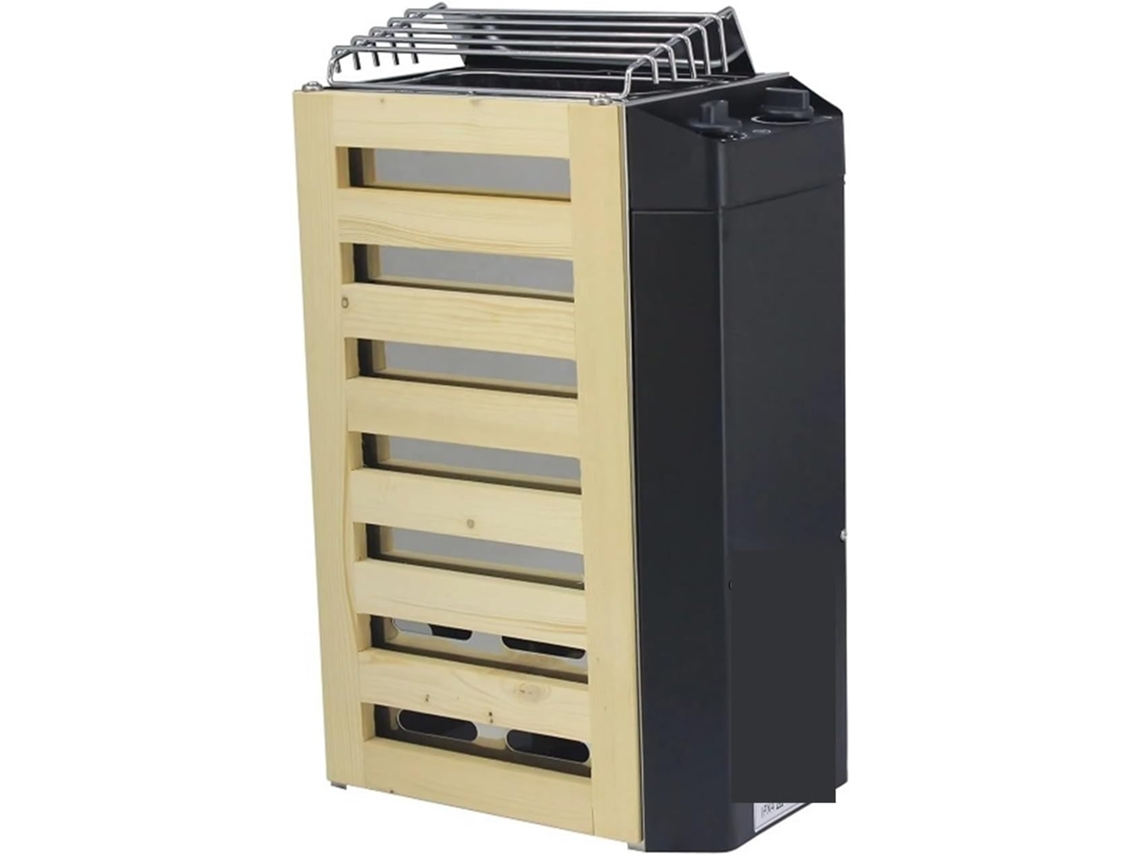 Calentador De Sauna Doméstico Pequeño De Acero Inoxidable, Tubo Calefactor, Control Interno, Con Función De Seguridad.