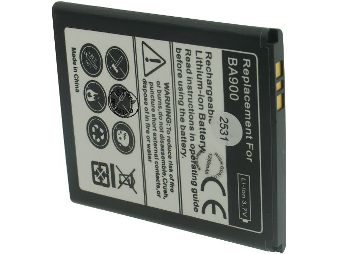 Batería OTECH SNY125-13101325 para SONY ERICSSON XPERIA GX