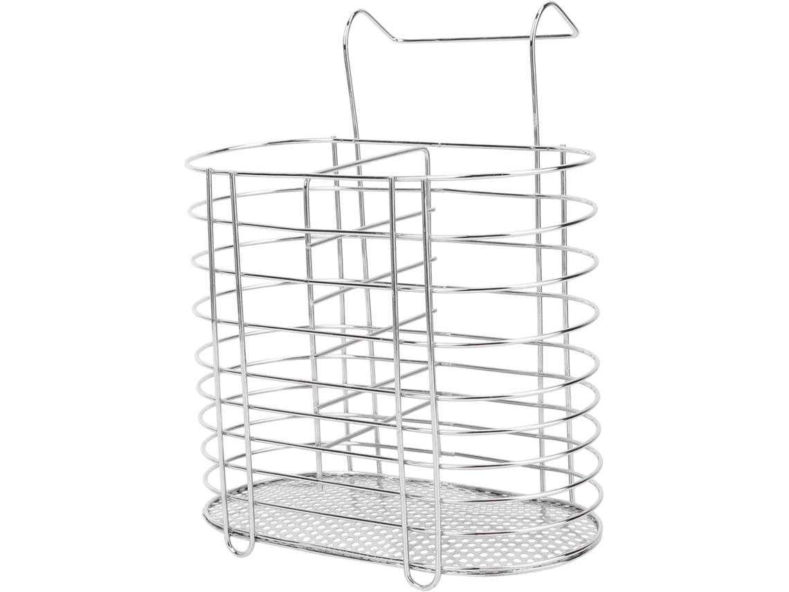 Organizador De Platos Dos Cestas Metálicas Para Secar Cubiertos Pueden Contener Utensilios Pequeños Como