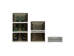 Zapatero Plegable 3 Niveles 54x25x35 Cm Nyana Home | Caja Zapatos | Organizador Calzado