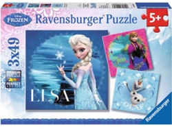 Puzzle RAVENSBURGUER Disney Frozen (Edad Mínima: 5 - 49 Piezas)
