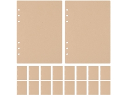 Besportble 240 De Anillas Para Escribir Y Dibujar Y Papel De Recambio De Hojas Sueltas 21,00 X 14,20 X 0,10...