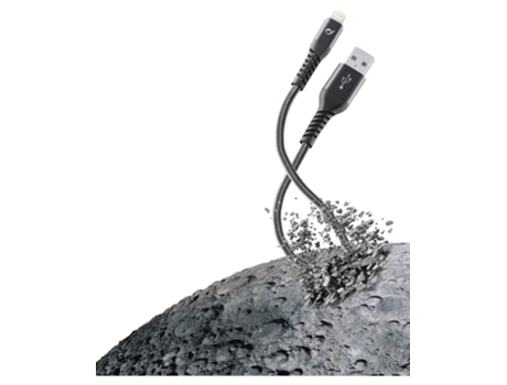 Cable Lightning CELLULARLINE Negro