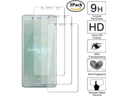 3x Protector Cristal Templado Sony Xperia XZ2 Compact HONGWE.