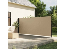 Toldo lateral retráctil beige Dkd Home Decor 160 x 300 cm