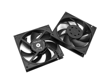 Conjunto de 2 Ventilador para PC Ek Water Blocks Ek-Vardar Evo 140Er Bb 14 Cm