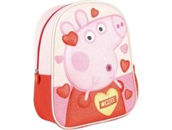 Mochila PEPPA PIG (Rosa - Poliéster - 31x25x10 cm)