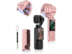 Funda Magnética Henten Home Para Dji Osmo Pocket 4, Portátil Y Fácil De Guardar, Rosa