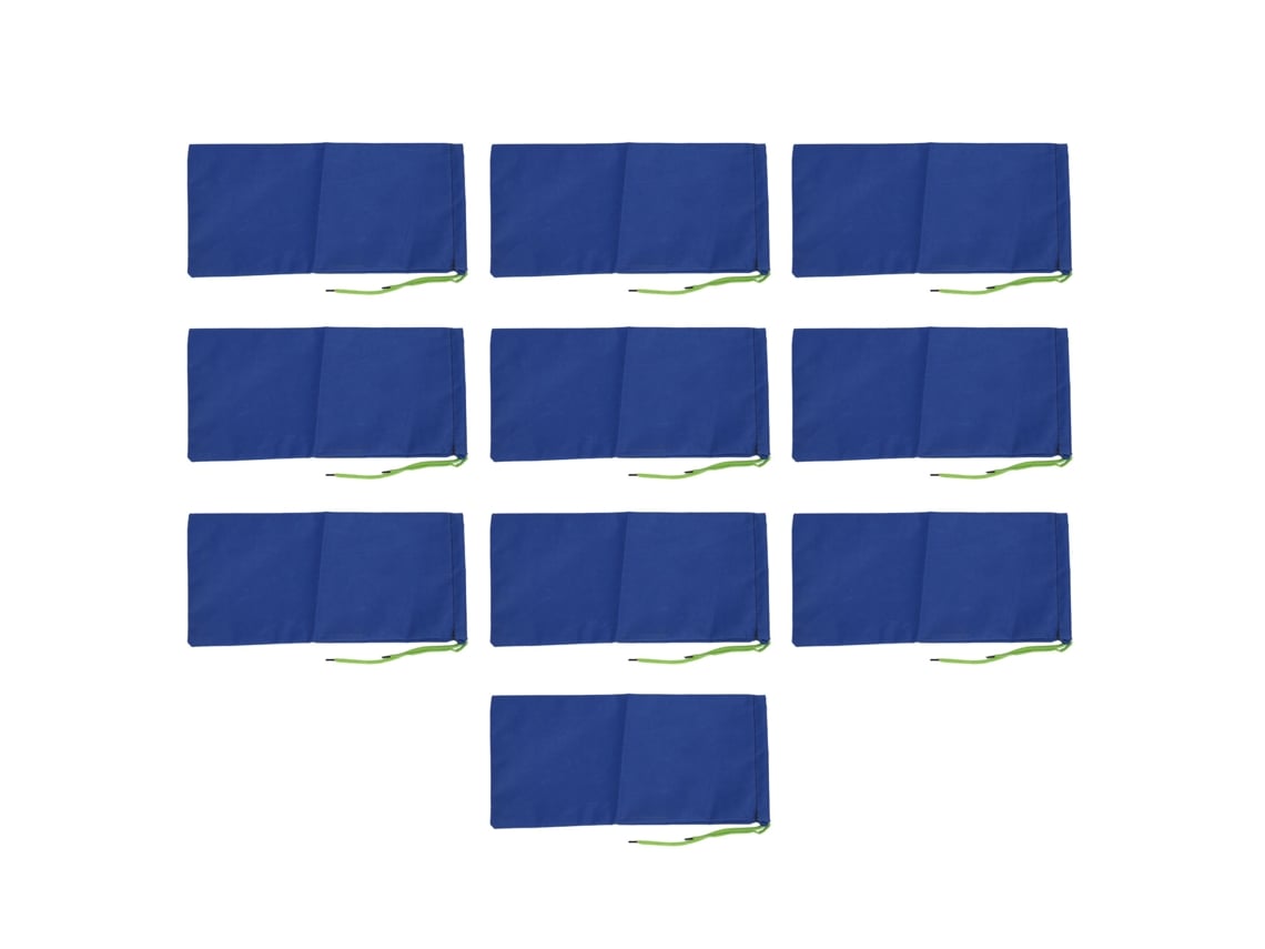 10 bolsas de arena activadas por agua para prevención de inundaciones, para portones de garaje.
