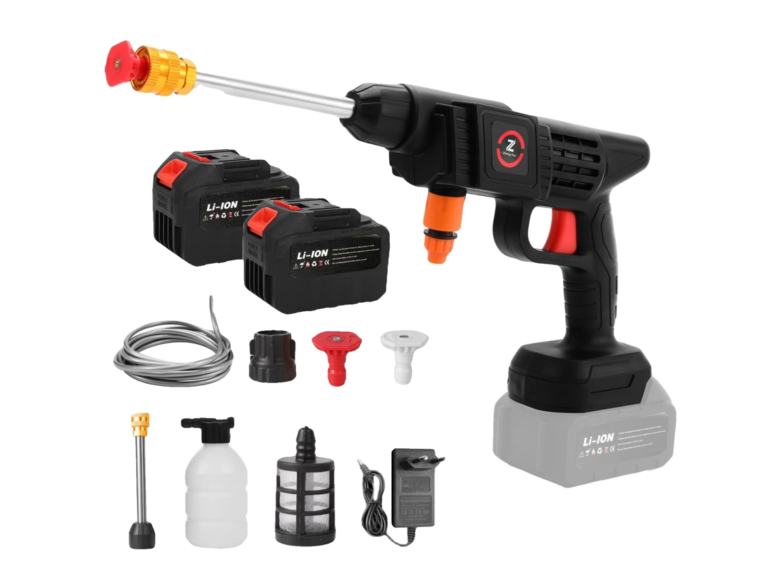 Pistola pulverizadora inalámbrica de 50 bar con batería de 2x15 celdas, eléctrica OEM.