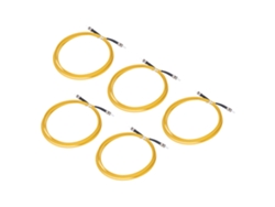 5 Cables De Fibra Óptica St A St De 3 M, Lszh, Extensión De Red Libre De Halógenos