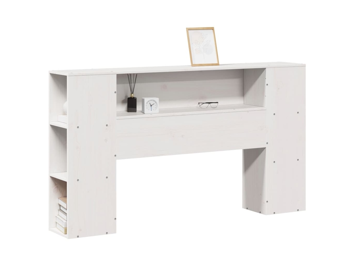 Cabecero VIDAXL Blanco Madera (120 cm)