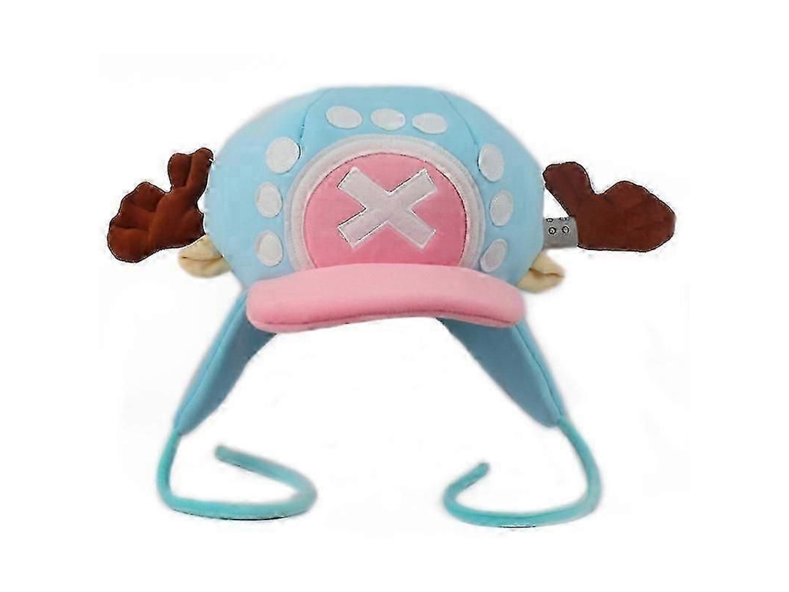 Gorro De Peluche Para Cosplay De Tony Chopper, Accesorio De Anime, Gorro Unisex Cálido De Invierno, Regalo De Halloween Y Navidad.