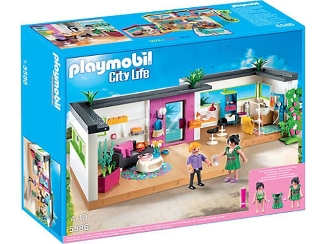 PLAYMOBIL City Life: Suite de invitados (Edad Mínima: 4)