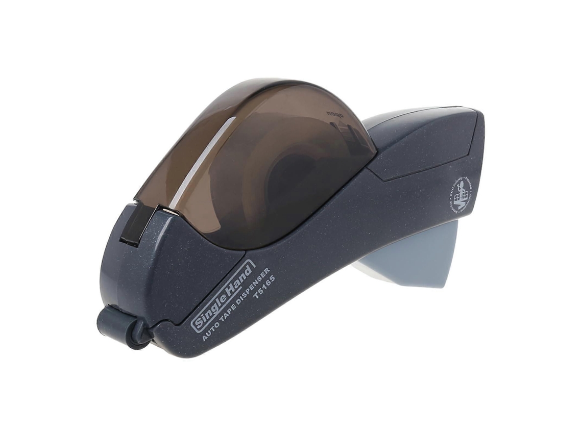 Dispensador de cinta automático portátil con cortador inteligente para embalaje de scrapbooking, gris oscuro. GOKOCO