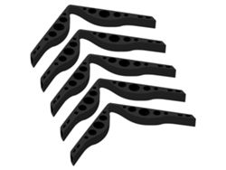 MEOIRUERY 5pcs Clip de Nariz Antiniebla en TPR para Máscara Facial, Soporte para Nariz que Evita el Empañamiento de Gafas