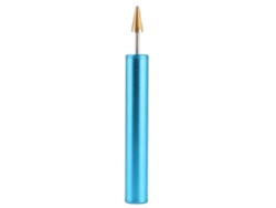 Bolígrafo De Tinta Para Cuero Con Aplicador De Rodillo, Herramienta Para Manualidades En Cuero - Azul
