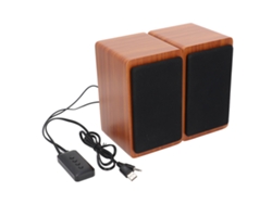 Alto-falantes De Computador Mini Usb Com Bluetooth Estável Subwoofer Para Pc Laptop Casa Noz