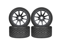 Repuestos para neumáticos de carreras de carretera para Arrma 1/7 Firebird Felony Mustang GT Flat Race RC Car Models Accesorios y piezas