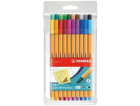 Bolígrafo Fineliner STABILO Point 88 Punta Fina