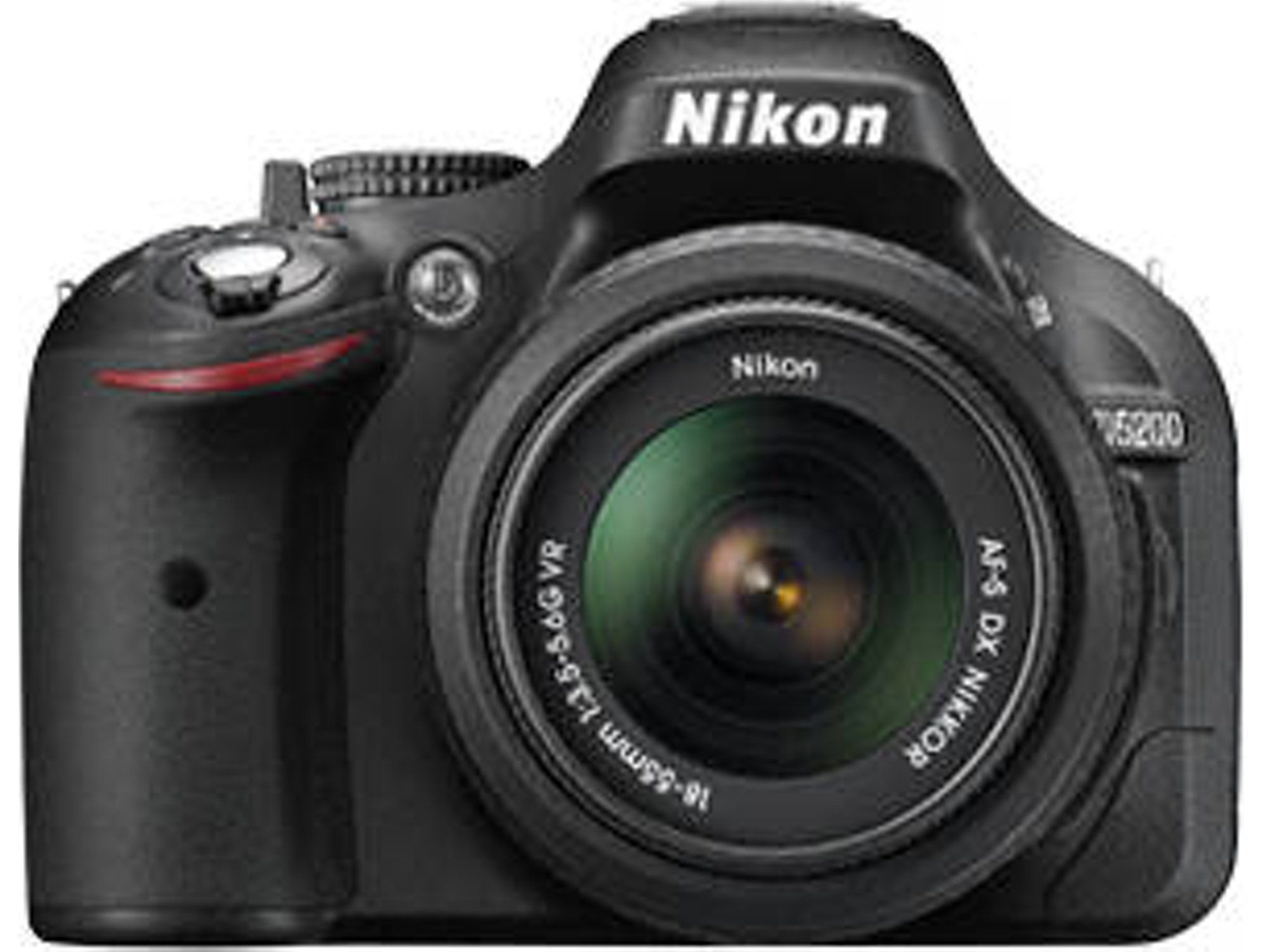 Kit Cámara Réflex NIKON D5200 + AF-S DX 18-55 VR II + 55-2 (24.1  MP - ISO: 100 a 6400)