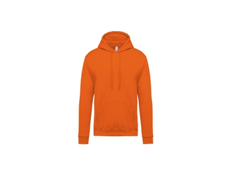 Sudadera con Capucha KARIBAN Naranja (XS)
