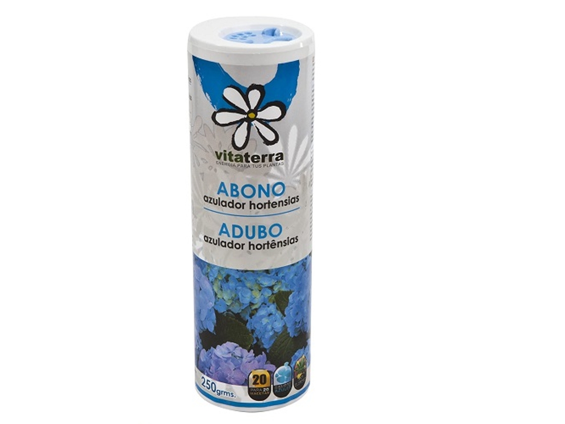 Fertilizante VITATERRA Talquera Hortênsia Azul 250 Gr