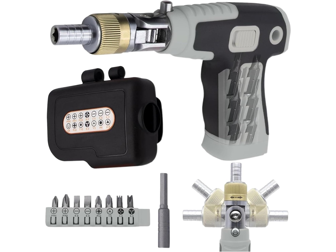 Juego Destornilladores Magnéticos Kit Destornilladores Carraca Potente Imán Almacenamiento Herramienta Manual