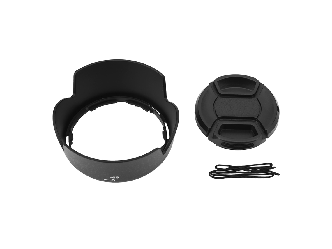 Paraguas Para Lente Hb-69 Con Tapa Accesorios De Fotografía Para Nikon