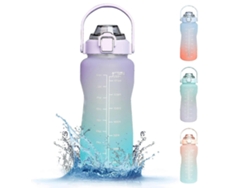 Botella Con Er, Botellas De 2l Con Pajita Sin Bpa, Botellas Deportivas De 2l Con Tapa Estanca Rosewell