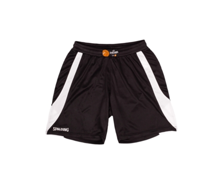 Pantalones Cortos para Mujer de Baloncesto SPALDING (XL - Negro)