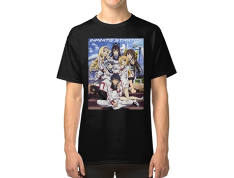 Camiseta ROCKINSTONE Infinite Stratos Algodón para Hombre (3XL)