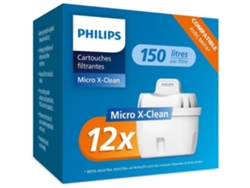 Cartuchos de filtro de agua Philips, paquete de 12