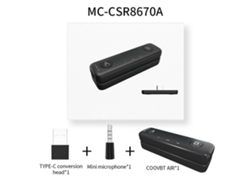 Adaptador de receptor y transmisor inalámbrico P5 para PC. Adaptador de audio. Receptor compatible con Bluetooth. Rosewell.