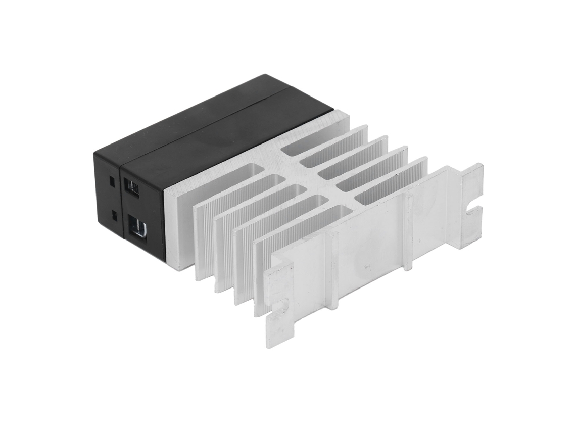 Relé De Estado Sólido Ssr De Concha Abs 3-32vdc A 24-480vac Aislado Retardante De Llama