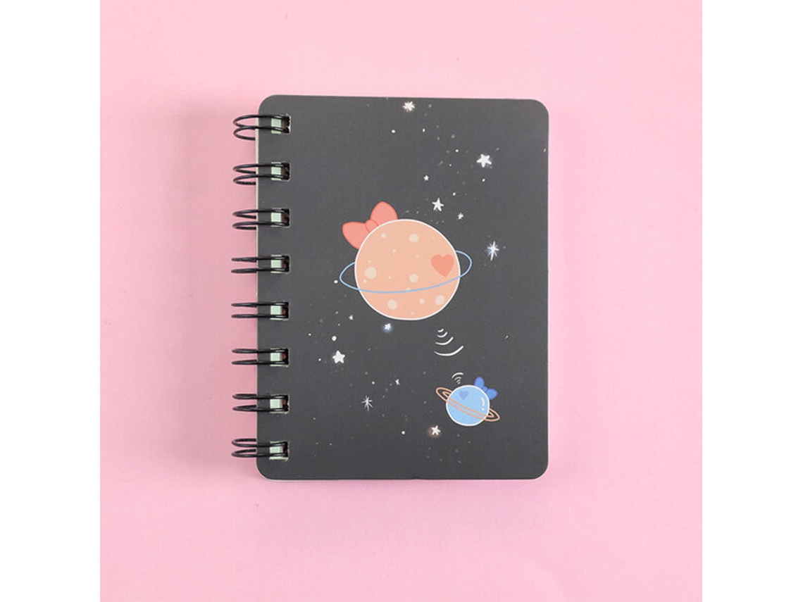 Cuaderno espiral con motivo de planetas de Vayotoy