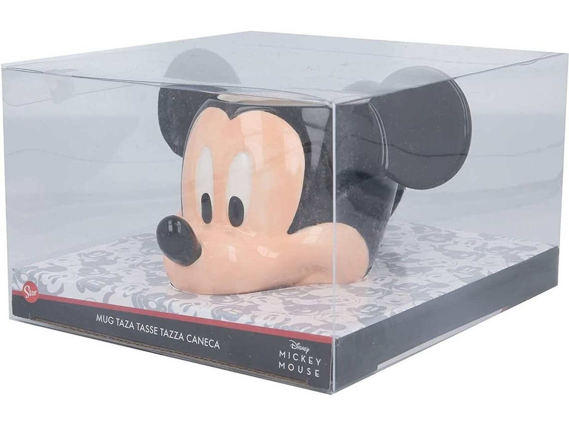 Taza STOR Mickey Mouse Disney 3D Cerámica (360 ​​ml)