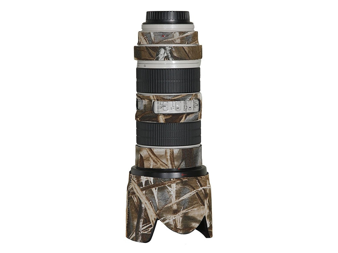 Kit De Protección De Neopreno Con Camuflaje Lenscoat Compatible Con Canon Ef 70-200 F/2.8 Is -lc70200m4