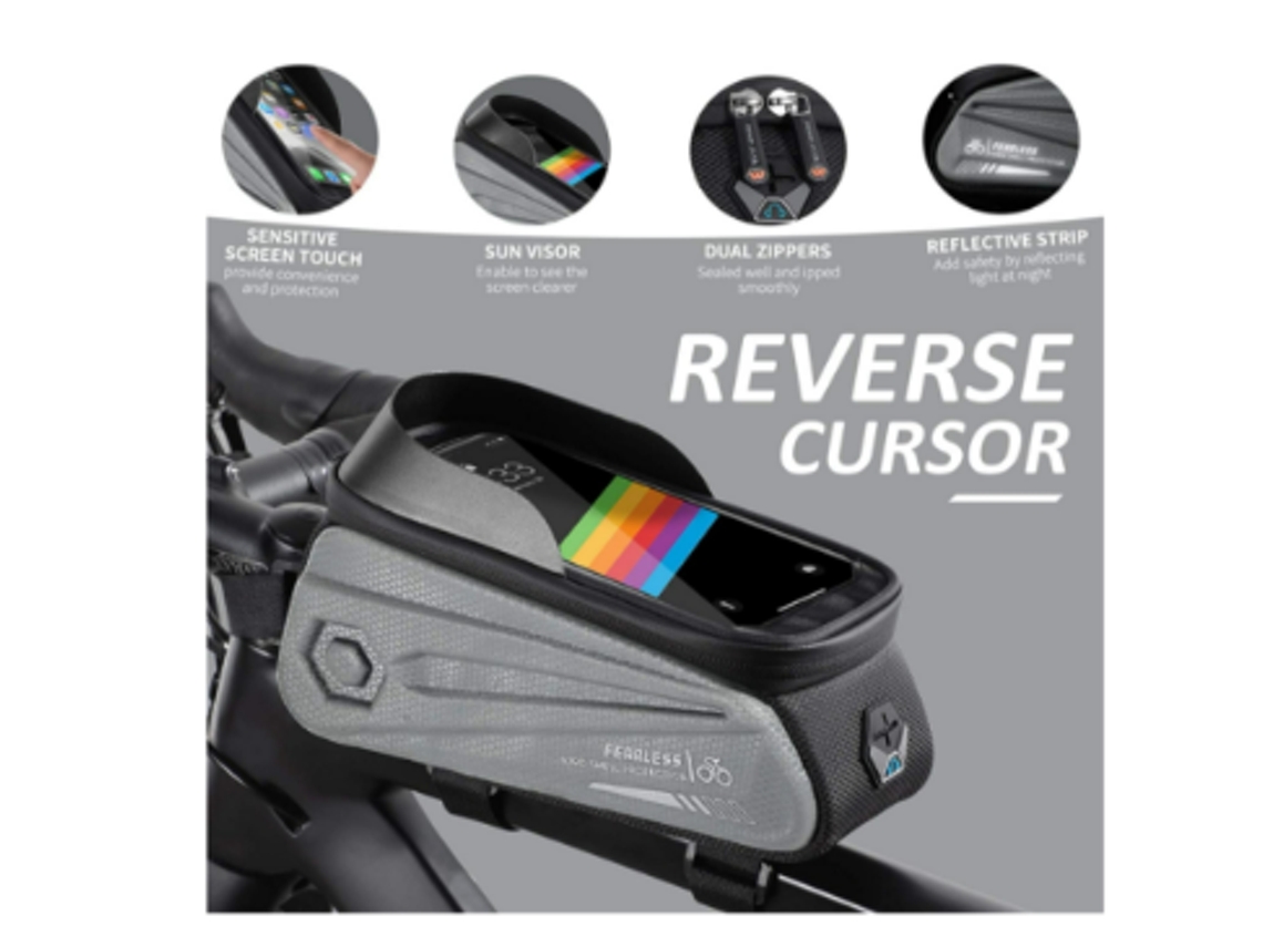 Bolsa para bicicleta YIZHOOD DES1144 (gris)