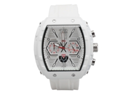 Reloj De Pulsera De Cuarzo Con Correa De Cuero Para Hombre/mujer, Ideal Para Estudiantes, Parejas Y Enamorados (blanco).