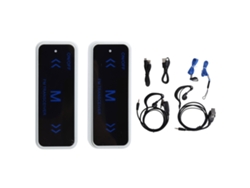 Radios Walkie-talkie Portátiles Para Niños Con Cable De Largo Alcance, Mini, Blancas.