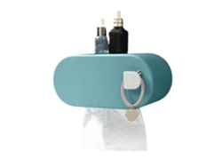 Soporte De Papel Higiénico De Pared Con Adhesivo Sin Costuras, No Requiere Taladrar, Para Cocina Y Baño.