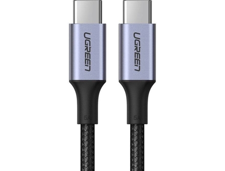 Cable UGREEN (Tipo C - 1.5m - Gris)