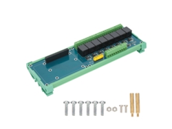 Módulo Relé Para Raspberry Pi 4b 3b Placa De Extensión De 8 Canales 5v Controlador Plc