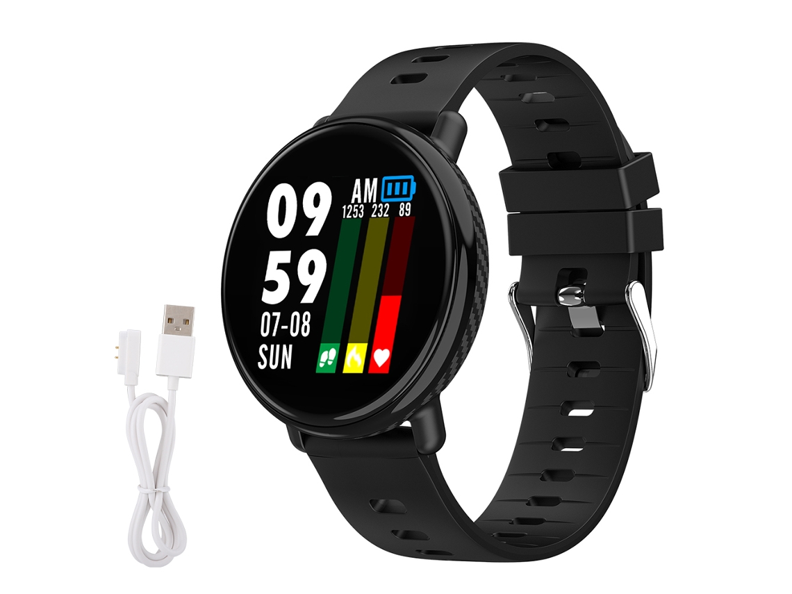 Pulsera Inteligente Con Monitor De Frecuencia Cardíaca, Monitor De Sueño, Resistente Al Agua Ip68, Reloj Inteligente