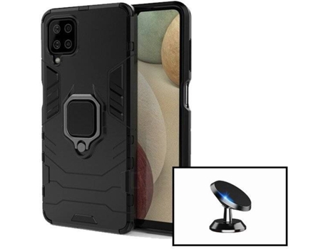 Kit Carcasa + Soporte Samsung Galaxy M12 PHONECARE Military Defender